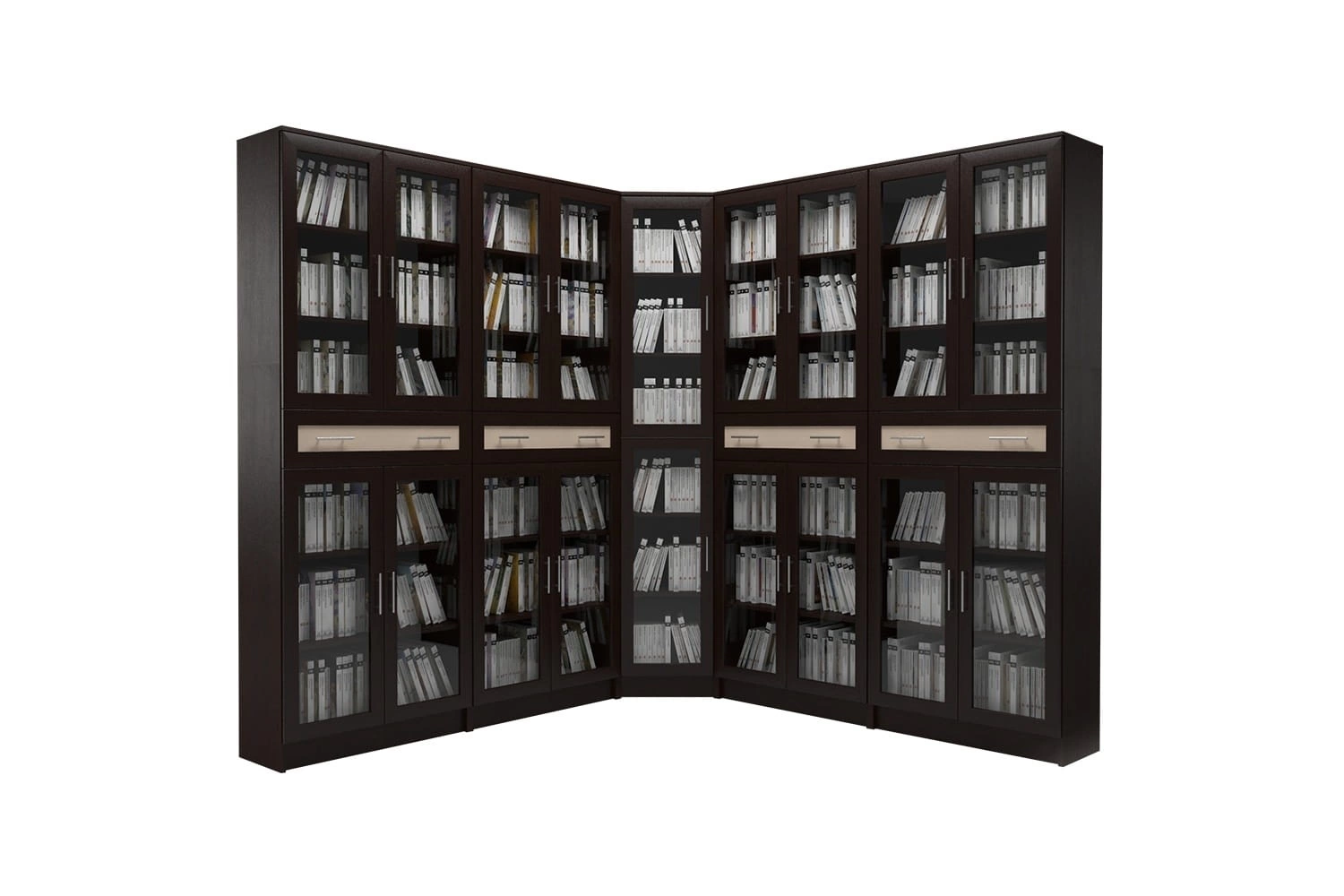 Книжный шкаф Мебелайн-24