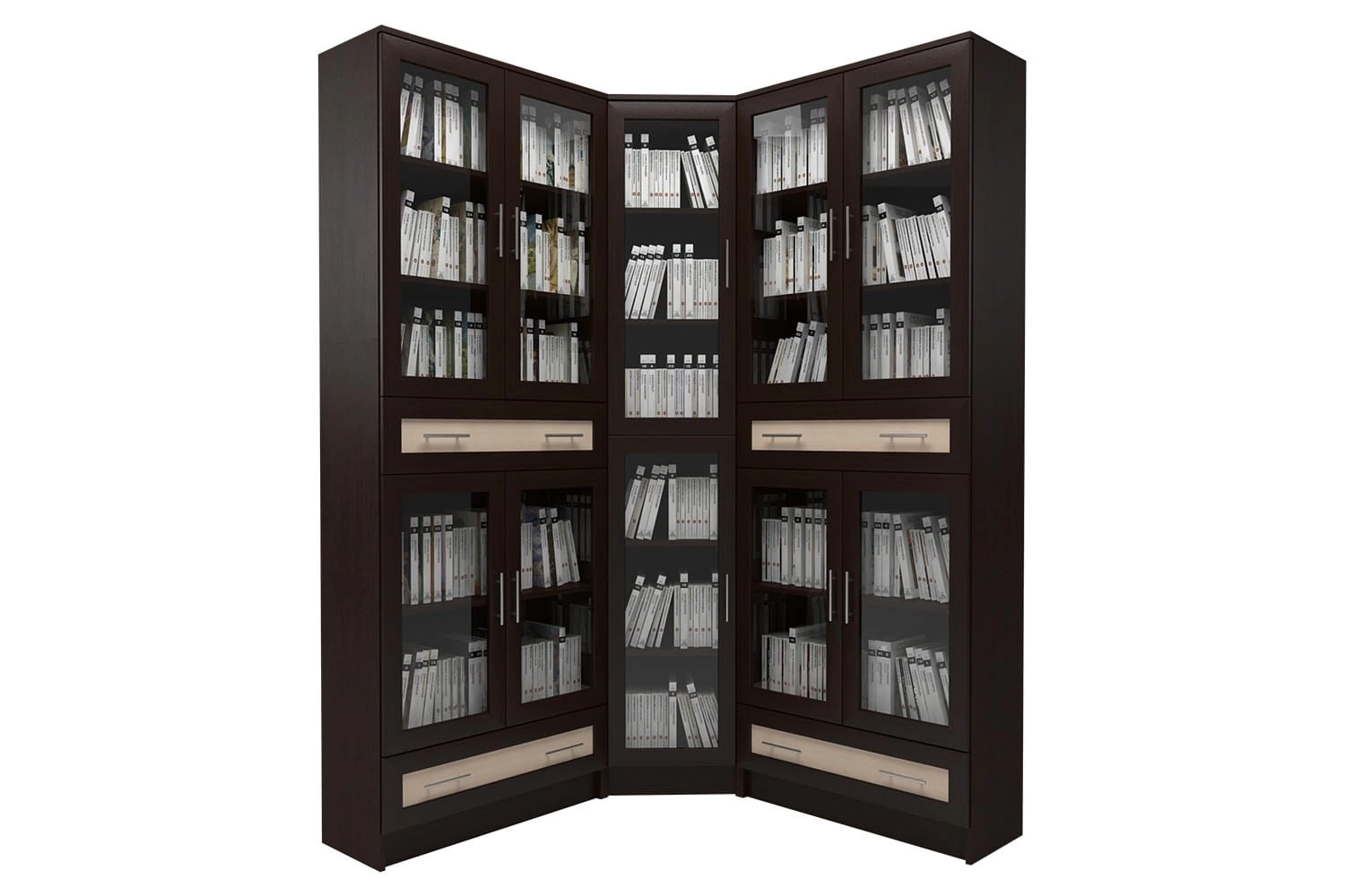 Книжный шкаф Мебелайн-47