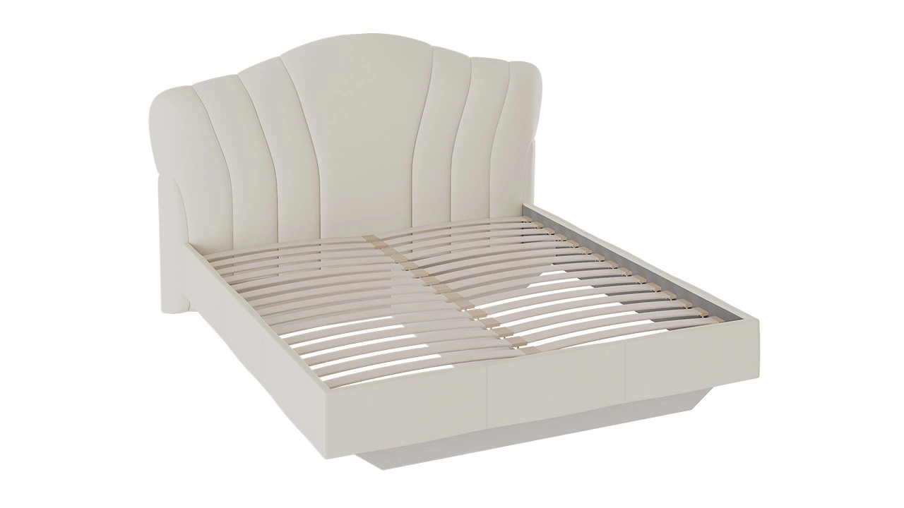 Кровать «Сабрина» с мягким изголовьем  (Ткань Кашемир) 1400/1600/1800 x 2000 мм