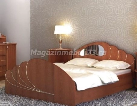 Жемчуг Кровать ЛДСП с Матрасом в Подарок/Разные Цвета и Размеры