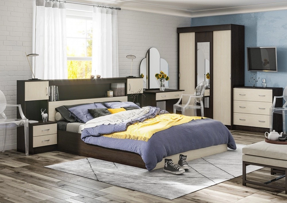 Спальный Гарнитур Баська /Разные Цвета