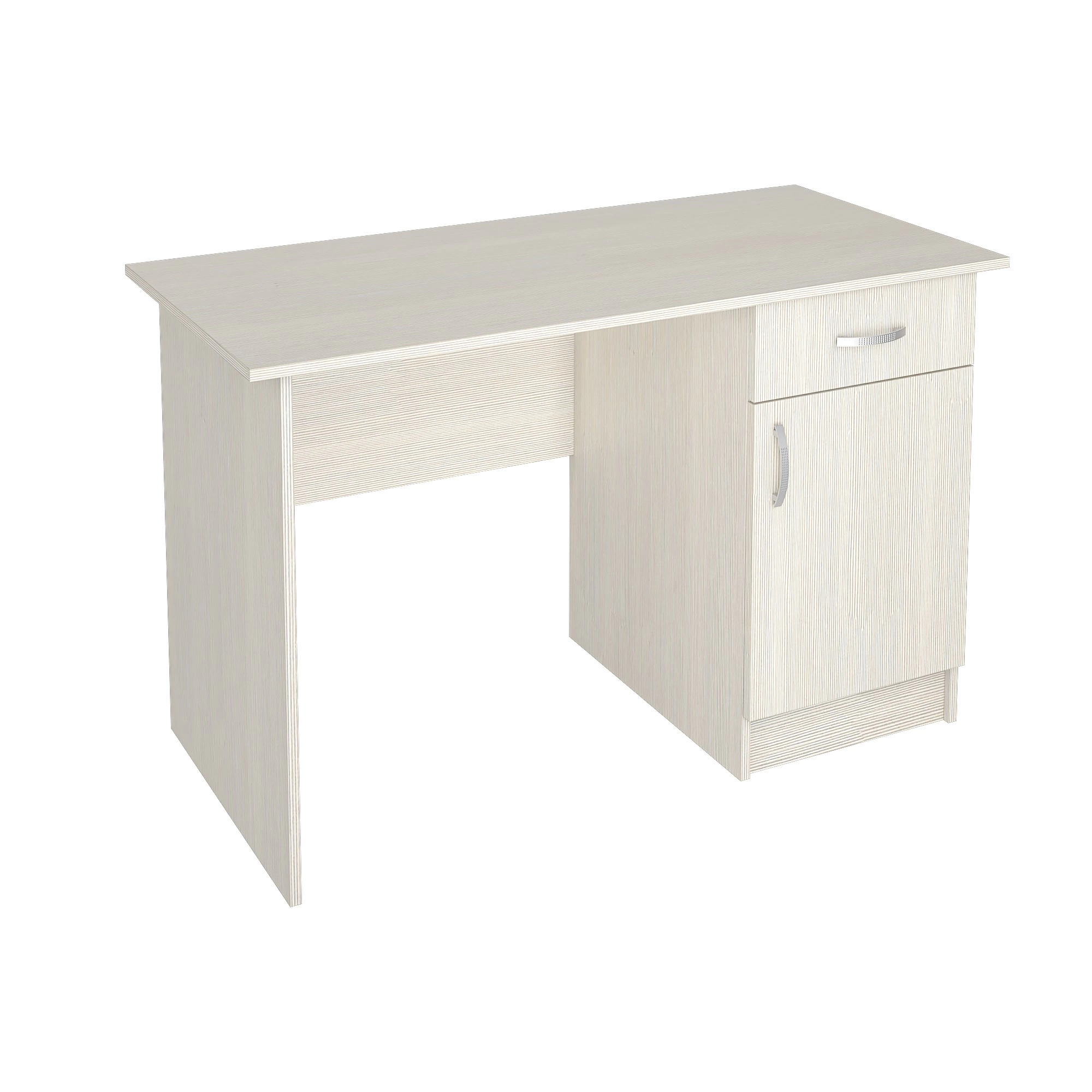 Письменный Стол Рига с Тумбой и Ящиком/Разные Цвета 