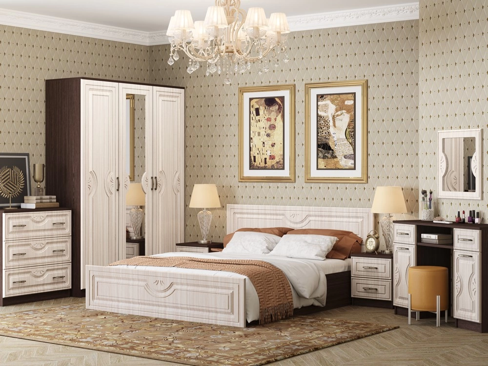 Спальный Гарнитур Зара МДФ/Разные Цвета