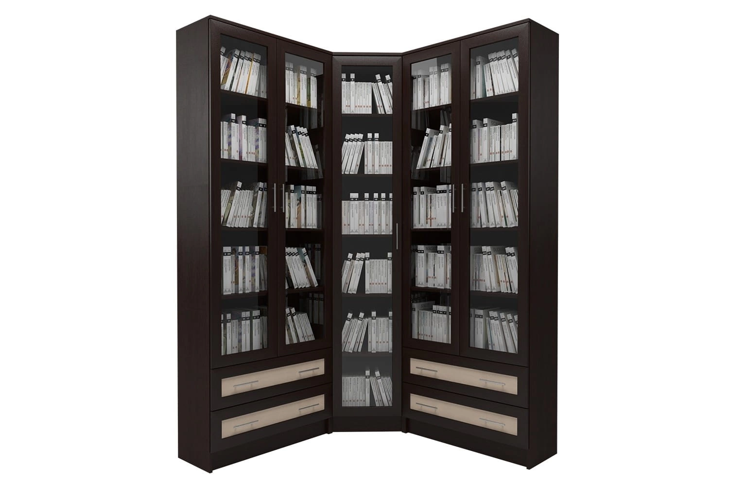 Книжный шкаф Мебелайн-39