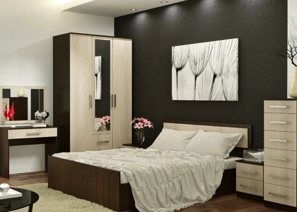 Спальный Гарнитур Фиджи №4/Разные Цвета