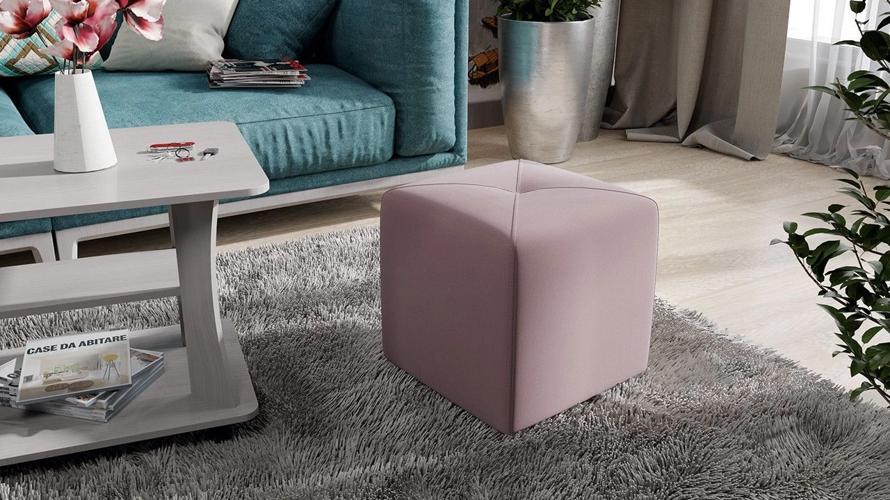 Пуф Тип 6 (Светло-Лиловый)