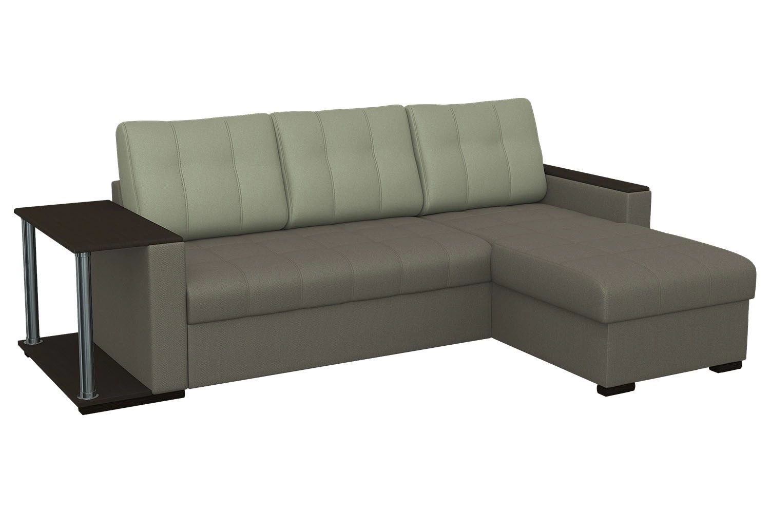 Угловой Диван Глори №1/Разные Цвета Ш-2640 х Г-1620 х В-900 мм