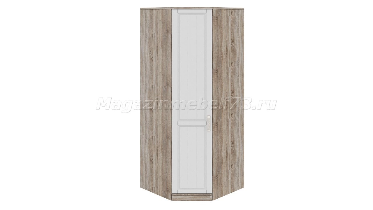 Шкаф угловой с 1-ой дверью левый «Прованс» СМ-223.07.006L