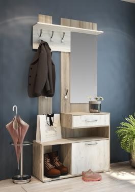 Прихожая Смайл-2 (Ш-1000 × В-2116 × Г-350 мм)/Разные Цвета