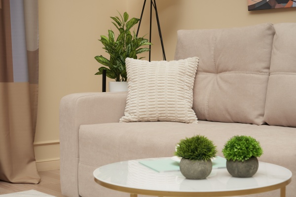 Диван выкатной Калипсо compact шенилл бежевый