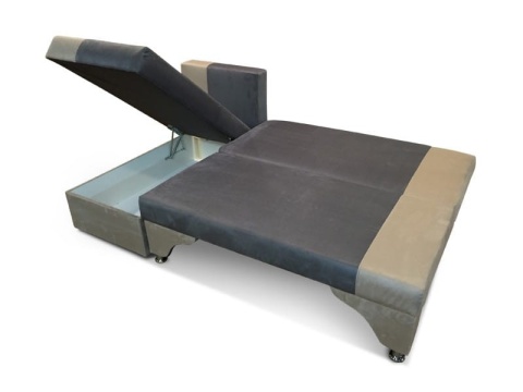 Диван Угловой Лайт Полиуретан Ш-2100 х Г-1400 х В-950 мм/Спальное место Ш-2100 х Г-1400 мм