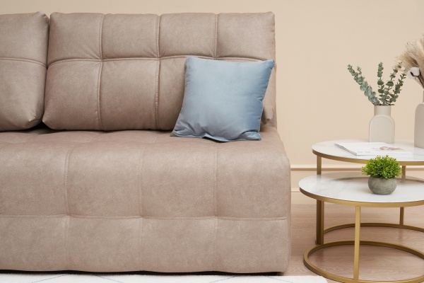 Диван еврокнижка Рон 2.0 mini темно-бежевый