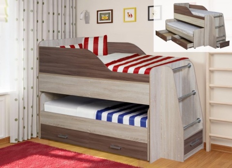 Кровать Умка-2 с Матрасами в Подарок/Разные Цвета и Размеры