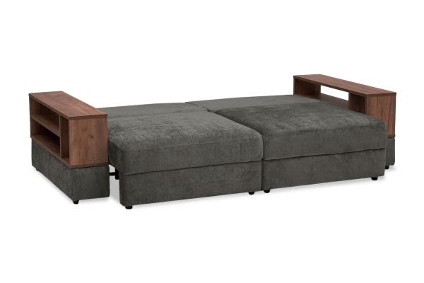 Диван пантограф Рон MODOOL с барами серый