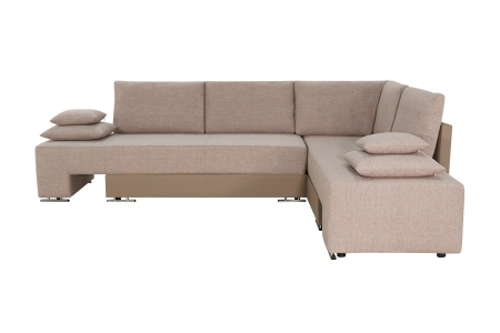 Диван угловой трансформер Премьер светло-бежевый
