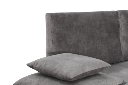 Диван угловой трансформер Премьер светло-серый