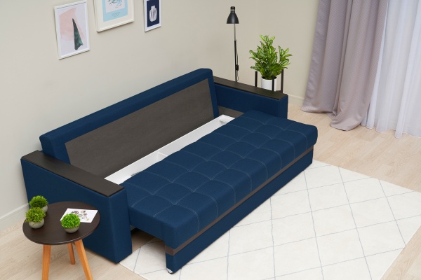 Диван еврокнижка Миранда SE синий