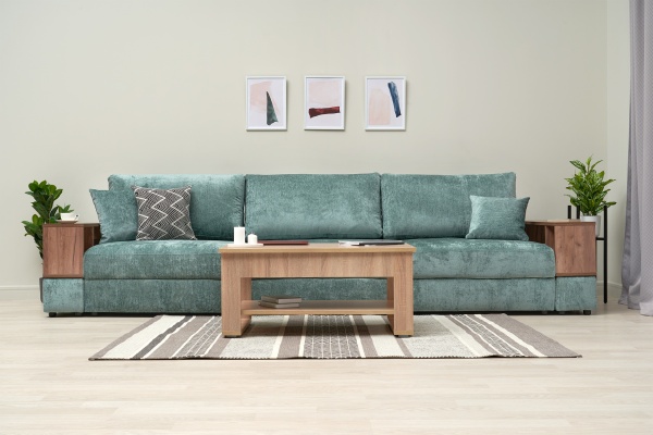 Диван пантограф Рон MODOOL MAX с барами бирюзовый