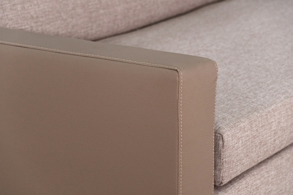 Диван выкатной Виктория-5 светло-бежевый