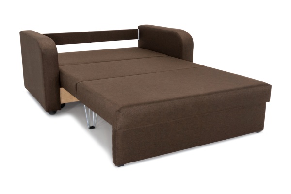 Диван Бруно рогожка коричневая