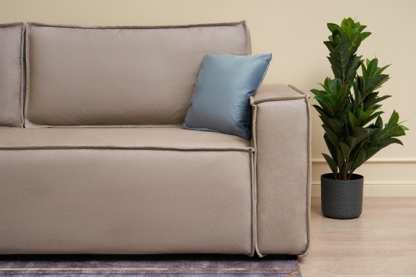 Диван еврокнижка Церра SE бежевый