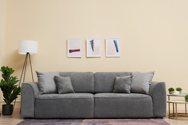 Диван еврокнижка Имир SE темно-серый