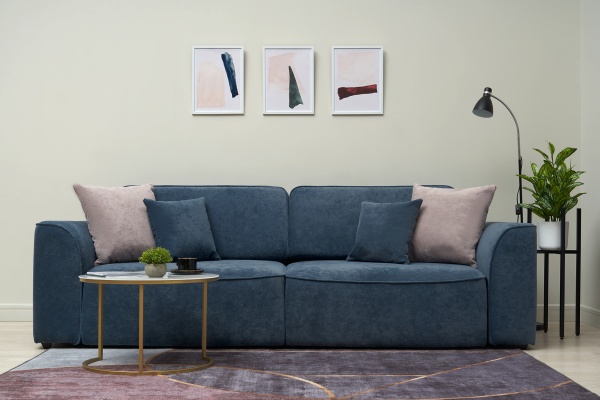 Диван еврокнижка Имир SE синий