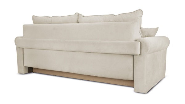 Диван «Синди» (Galaxy 02 (велюр), бежевый)/Д-2400х Ш-1140х В-860мм