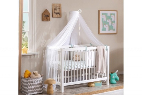 Кроватка "Mini Baby white"