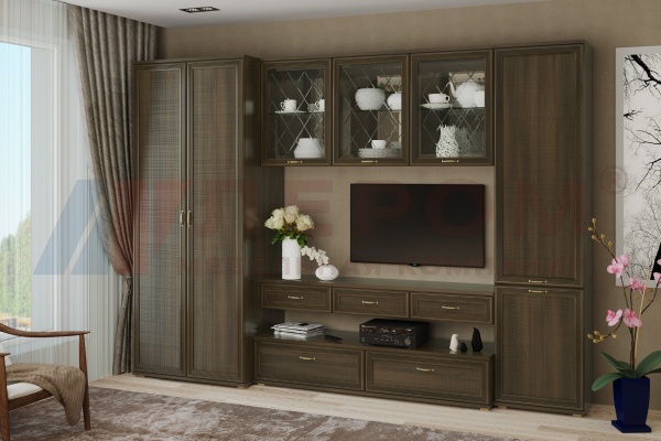 Гостиная-Стенка Карина-23 (В-2224 х Ш-3060 х Г-448 мм)