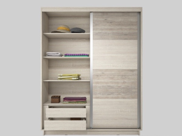 Шкаф-Купе Гринвуд Дуб Сонома (Ш-1200/1400/1600/2000 мм x В-2196 x Г-586 мм)