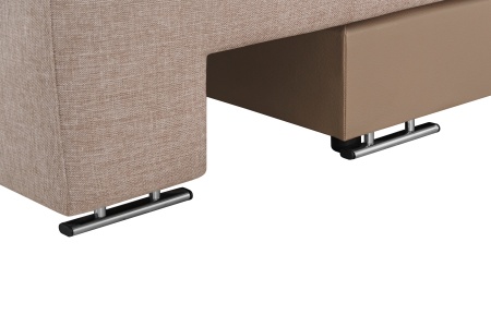 Диван угловой трансформер Премьер светло-бежевый