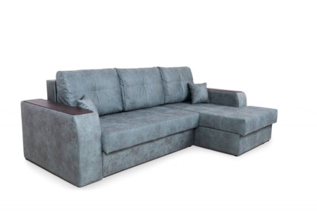 Диван Угловой Сингапур с Оттоманкой Ш-2670 х Г-1700 х В-1000 мм/Спальное место Ш-1700 х Г-2100 мм