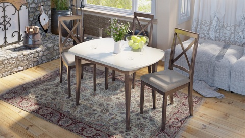 Стол обеденный раздвижной «Альт»/Разные Цвета и Размеры