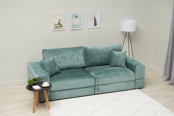 Диван Рон MODOOL бирюзовый