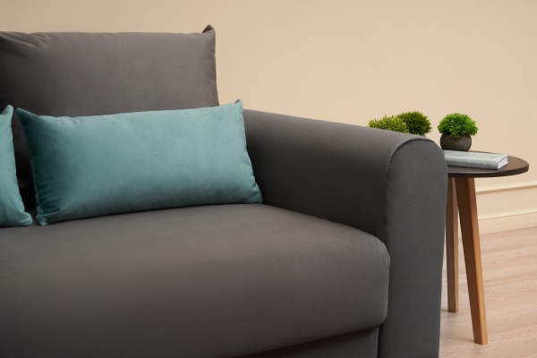 Диван еврокнижка Фива серый