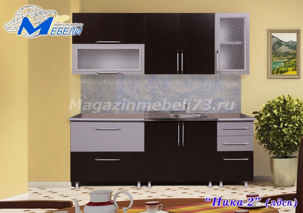 Кухонный Гарнитур Ника-2 ЛДСП 2,0м