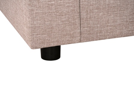 Диван угловой дельфин Виктория 2-1 светло-бежевый