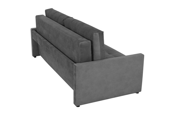 Диван еврокнижка Норд темно-серый