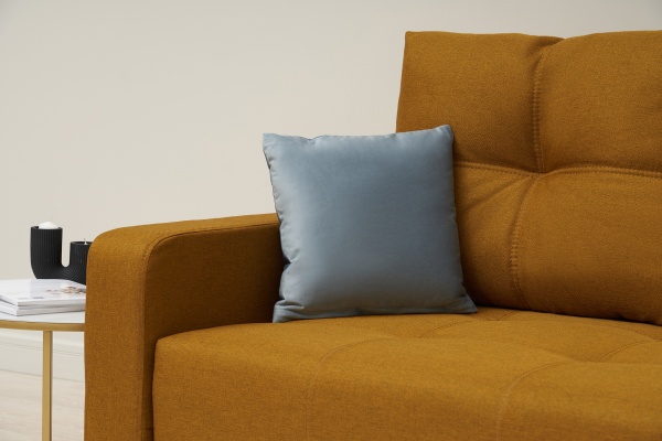 Диван выкатной Калипсо compact горчичный