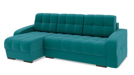 Диван Угловой Аспен Т1 Разные Цвета/Д-2580 х Ш-1620 х В-830 мм