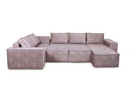 Диван Угловой Хельсинки с Оттоманкой Ш-3800 х Г-2180 х В-1000 мм/Спальное место Ш-1550 х Г-3250 мм