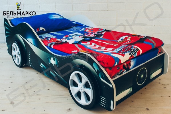 Детская кровать-тачка БЭТМОБИЛЬ
