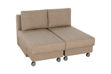 Диван трансформер Лира темно-бежевый