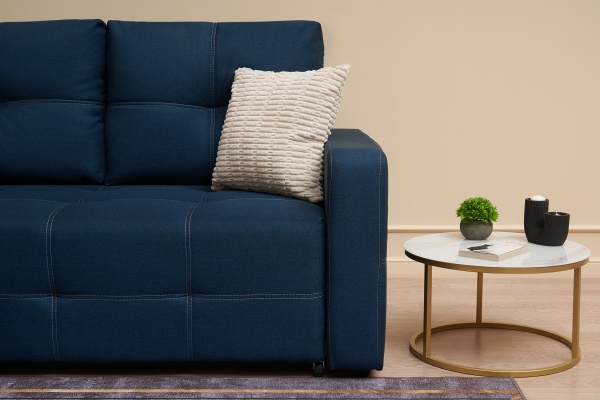 Диван выкатной Калипсо compact синий