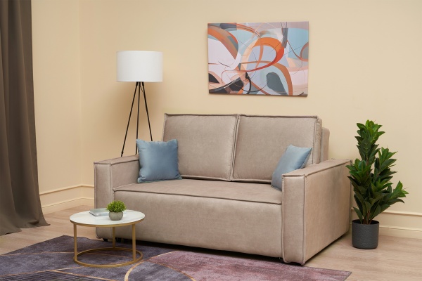 Диван выкатной Церра 2 бежевый