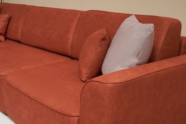 Диван еврокнижка Имир MAX SE оранжевый