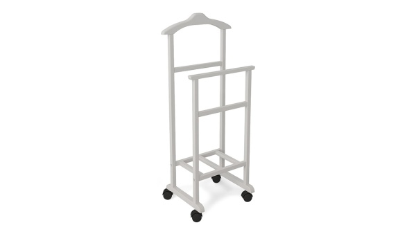 Вешалка Напольная Белая Матовая (Ш-460 мм x В-1060 мм x Г-340 мм)