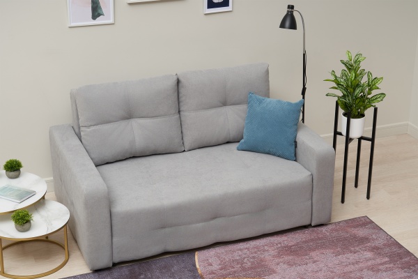 Диван выкатной Калипсо compact светло-серый