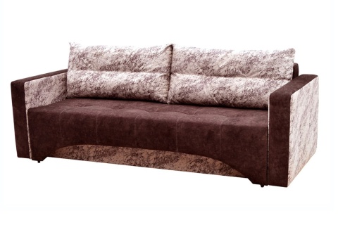 Диван Прага с подлокотниками на пружинном блоке